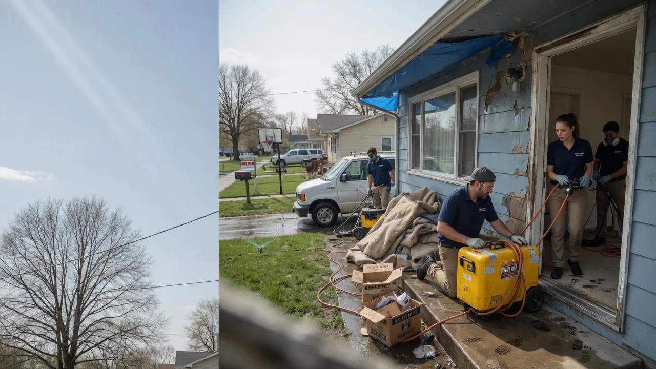 Basement Flood Cleanup in Bardwell, TX near me